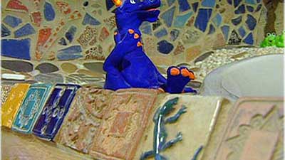 Kunst Fliesen-badezimmer-bruchstuecke-gestalten