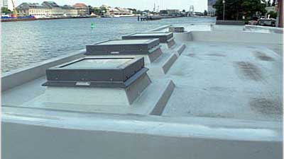 Hausboot hausboot-innenausbau-gruendach-waermedaemmung-ToolSpot